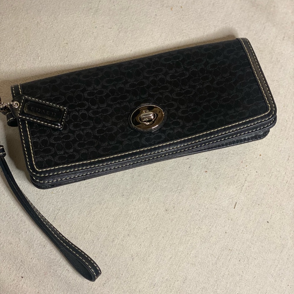 Coach wristlet/ clutch